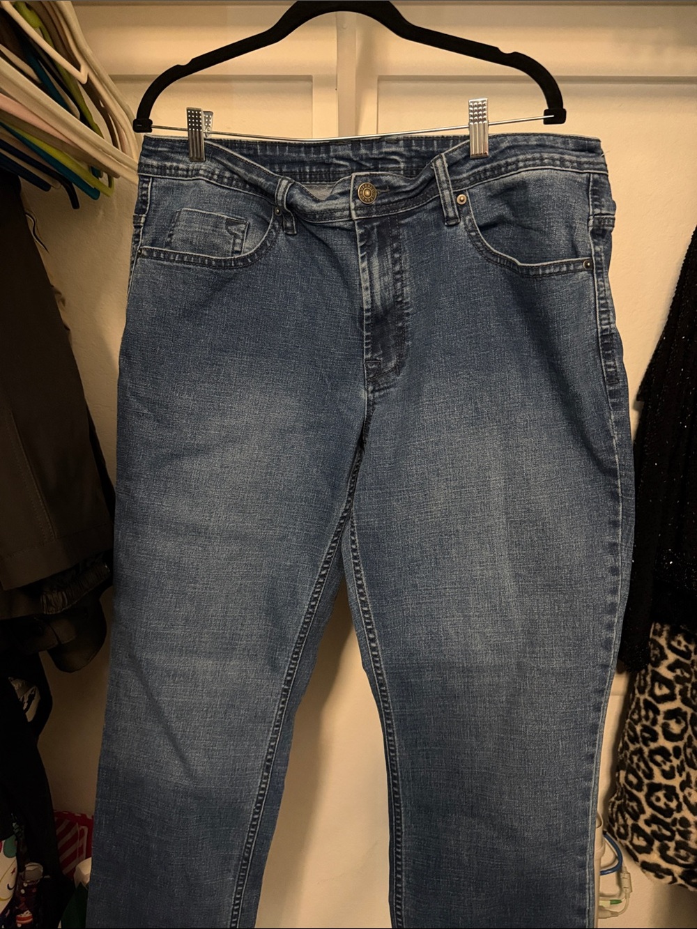 Buffalo David Bitton Men's Medium Blue Relaxed Jeans